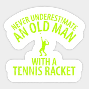 Tennis Sticker